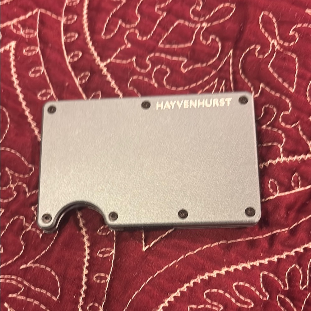 Silver Hayvenhurst Money Clip